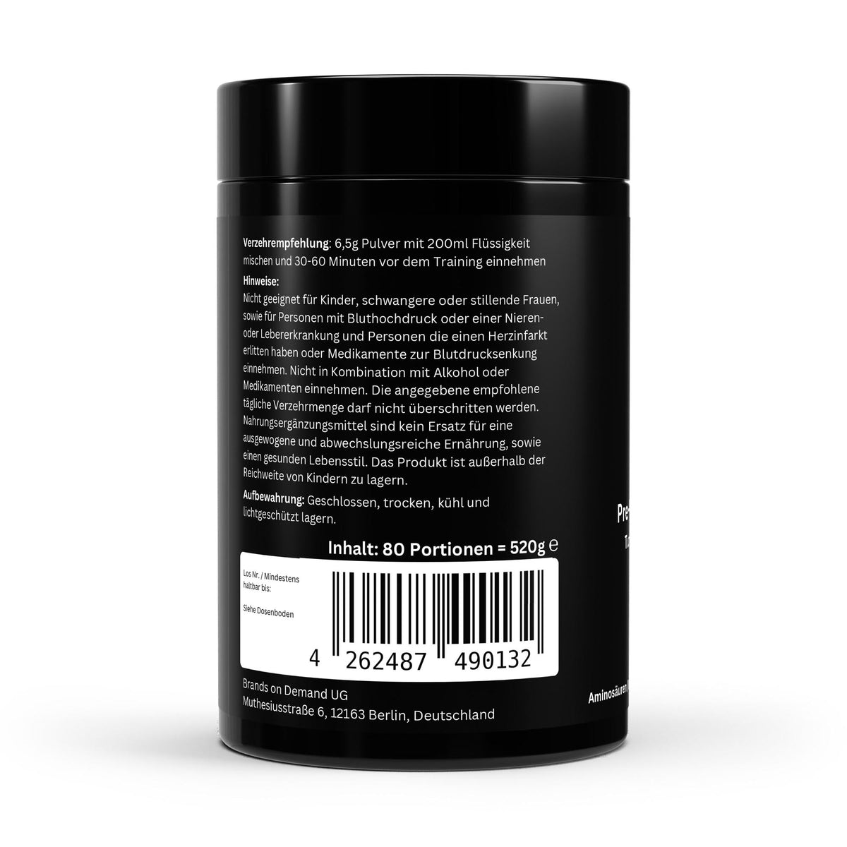 GrindMode Gear Pre-Workout Booster Tutti Frutti - 520g