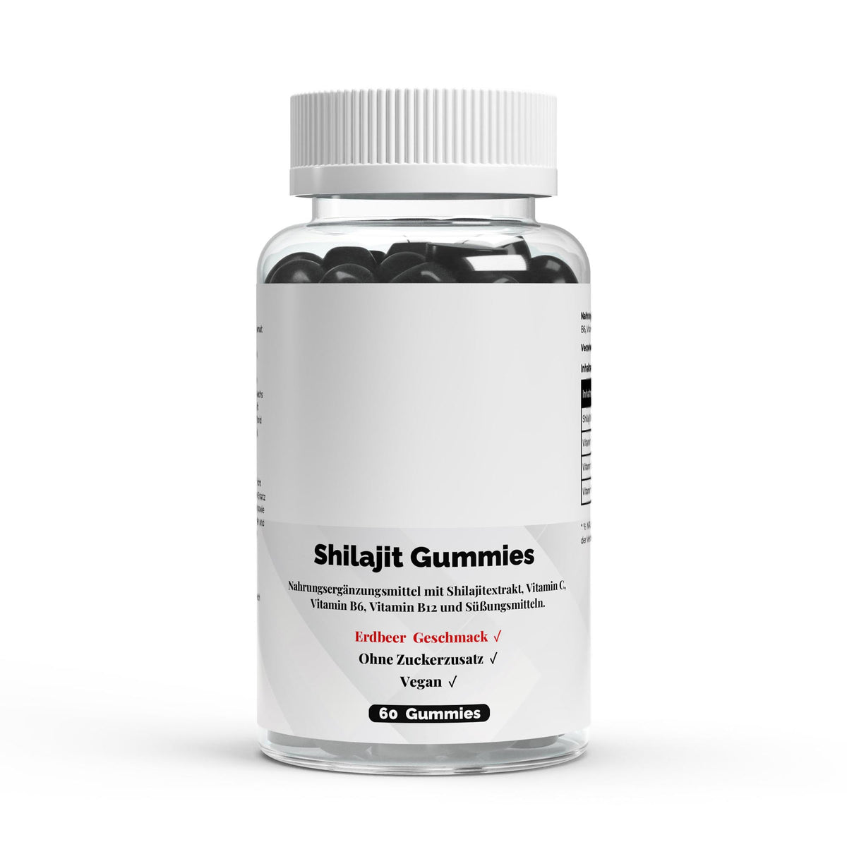 GrindMode Gear Shilajit Gummies + Vitamin C,B6, B12 - 60 Stk.